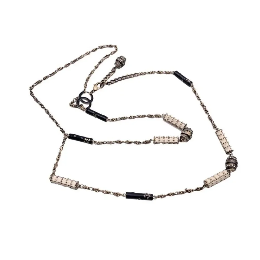Chanel Metal Necklace CC